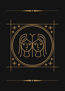 Zodiac Sign Picture GEMINI