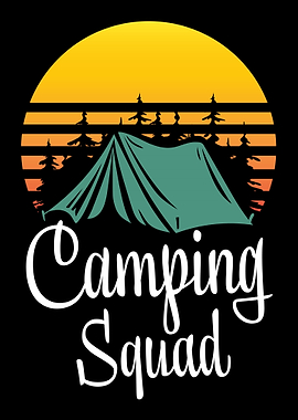Camping Squad Camper Gift