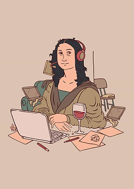 HOME OFFICE MONA LISA