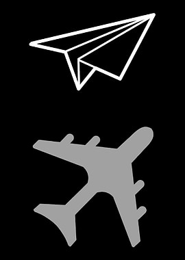 Paperplane Shadow Artist o