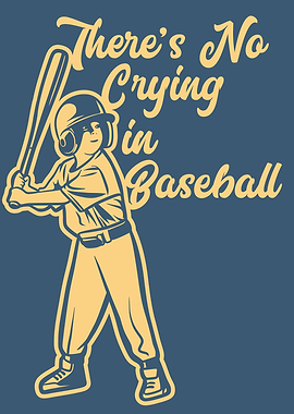 NO CRYING BASEBALL