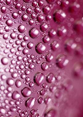 Water droplets background