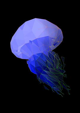 Jellyfish on modern art