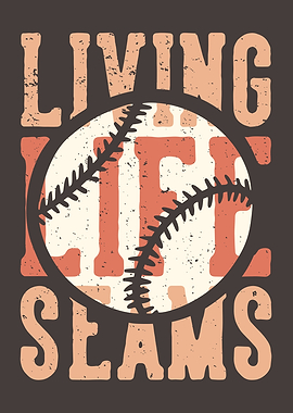LIVING LIFE SEAMS BASEBALL