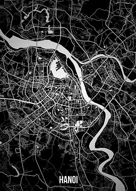 Hanoi dark map