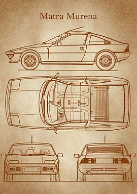 Matra Murena 1981 old