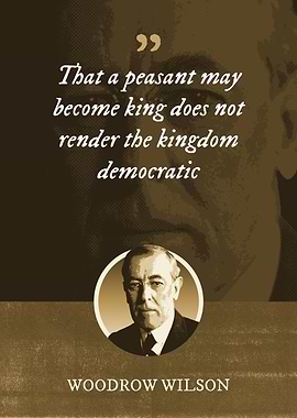 That a peasant may become