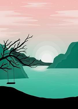 Thailand Seaside Sunset