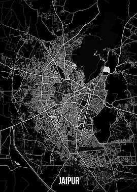Jaipur dark map