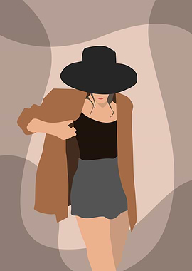 Minimalist Stylish Woman