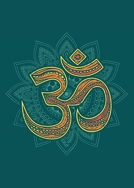 Om Symbol Sign Design
