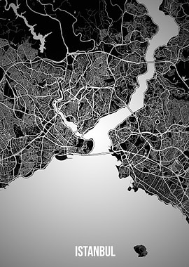 Istanbul dark map