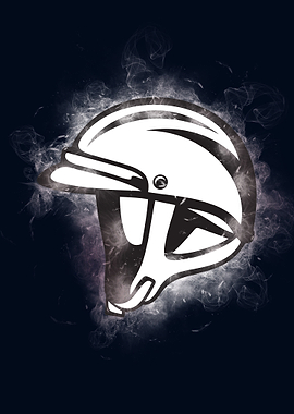 helm moto motorcycle smoky