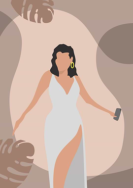 Minimalist Luxury Woman