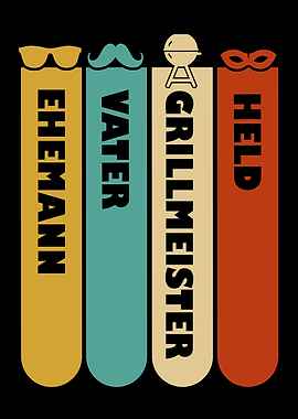 Husband Father Grill