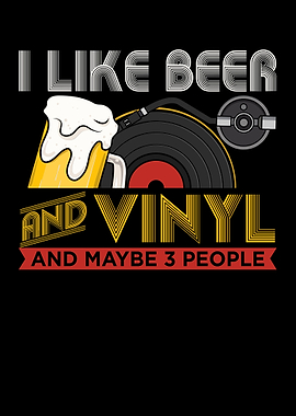 I Like Beer Vinyl And