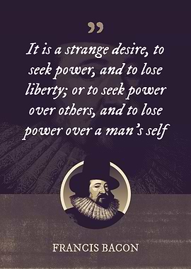 It is a strange desire to