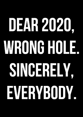 Goodbye 2020 Joker and Com