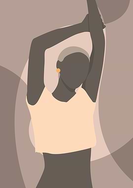 Minimalist Young Woman