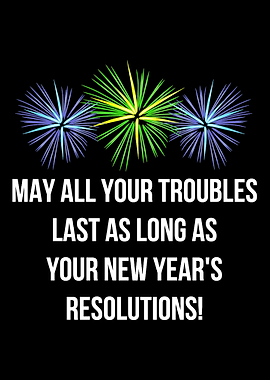 New Years Resolution Pun