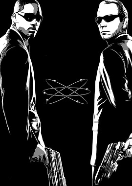 MEN IN BLACK J AND K