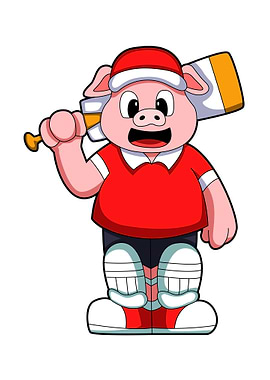 Pig Cricket player Sports