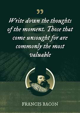 Write down the thoughts of