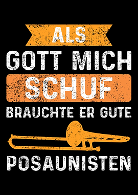 Posaune Trombone Als Gott