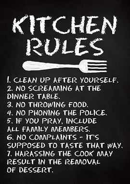 KITCHEN RULES FORK