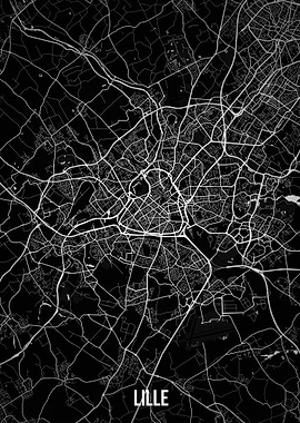Lille dark map