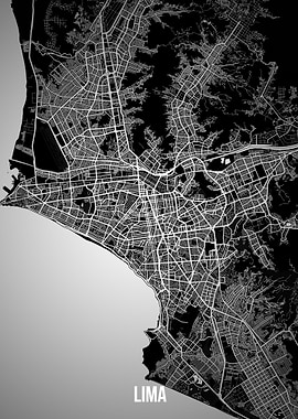 Lima dark map
