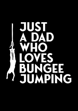 Bungee jumping dad