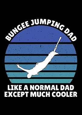 Bungee jumping dad