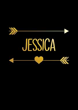 Jessica Name Text