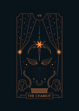 Black Tarot THE CHARIOT