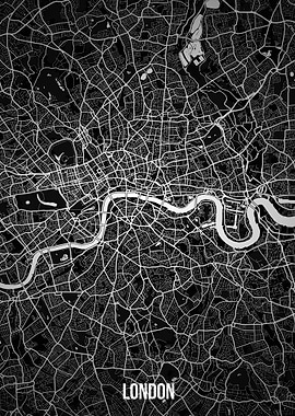 London dark map