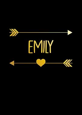 Emily Name Text