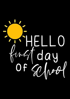 1st Day Of Primary School