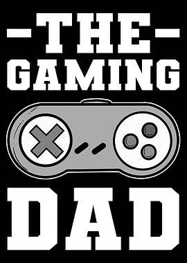 Papa Vater Gamer Gaming Da