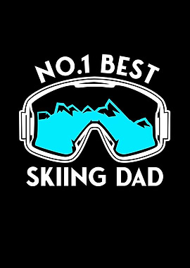 no1 best skiing dad