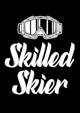 skilled skier
