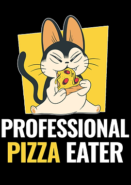 Professional Pizza Eater