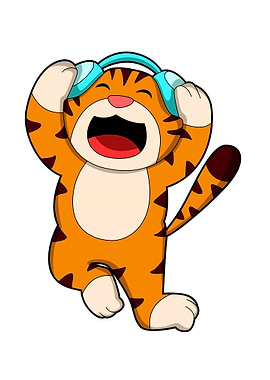 Tiger Music Headphone