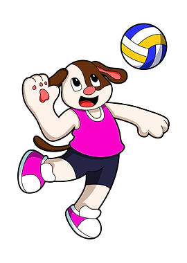 Dog Volleyball Sports