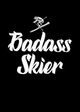 Badass skier
