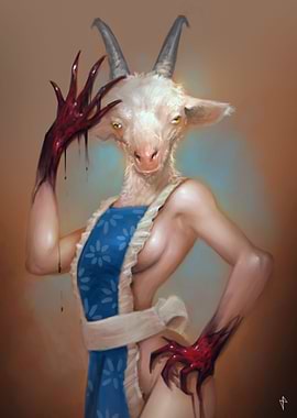 Goat Pinup