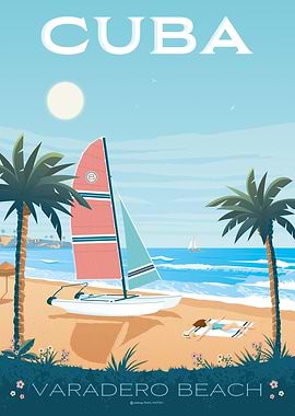 Havana Cuba Travel Poster