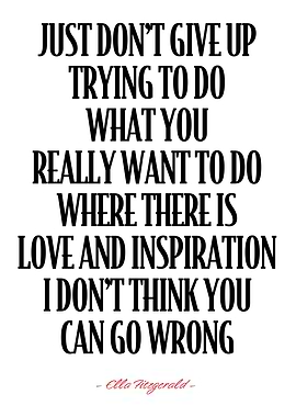 Ella Fitzgerald Quote