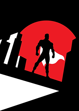 Dark Night Superhero