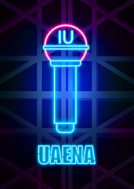 uaena lightstick neon art
